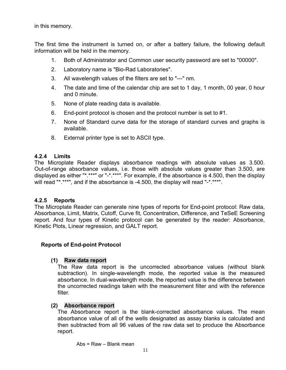 Bio-Rad Model 680 Microplate Reader Accessories User Manual | Page 15 / 68