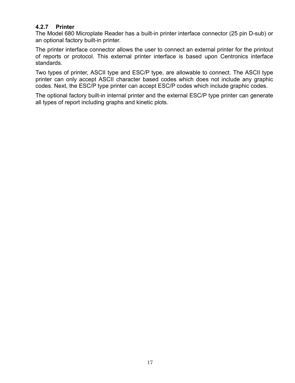 Bio-Rad Model 680 Microplate Reader Accessories User Manual | Page 21 / 68