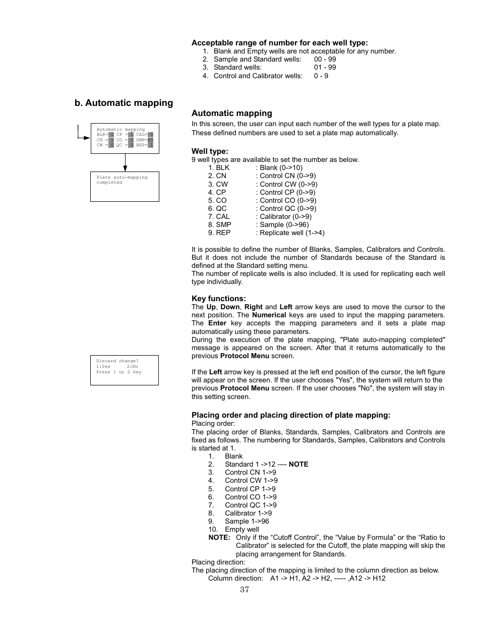 B. automatic mapping | Bio-Rad Model 680 Microplate Reader Accessories User Manual | Page 41 / 68