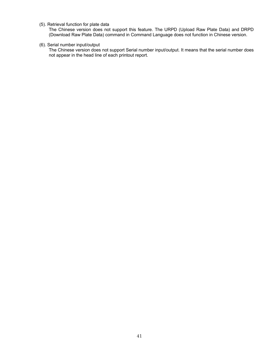 Bio-Rad Model 680 Microplate Reader Accessories User Manual | Page 45 / 68