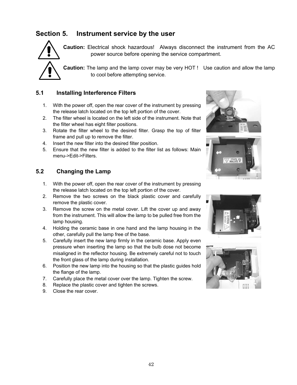 Bio-Rad Model 680 Microplate Reader Accessories User Manual | Page 46 / 68