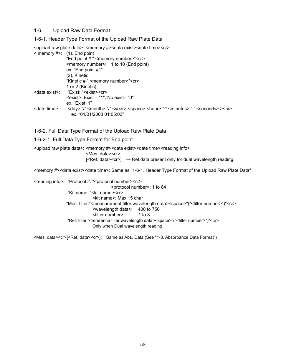 Bio-Rad Model 680 Microplate Reader Accessories User Manual | Page 62 / 68