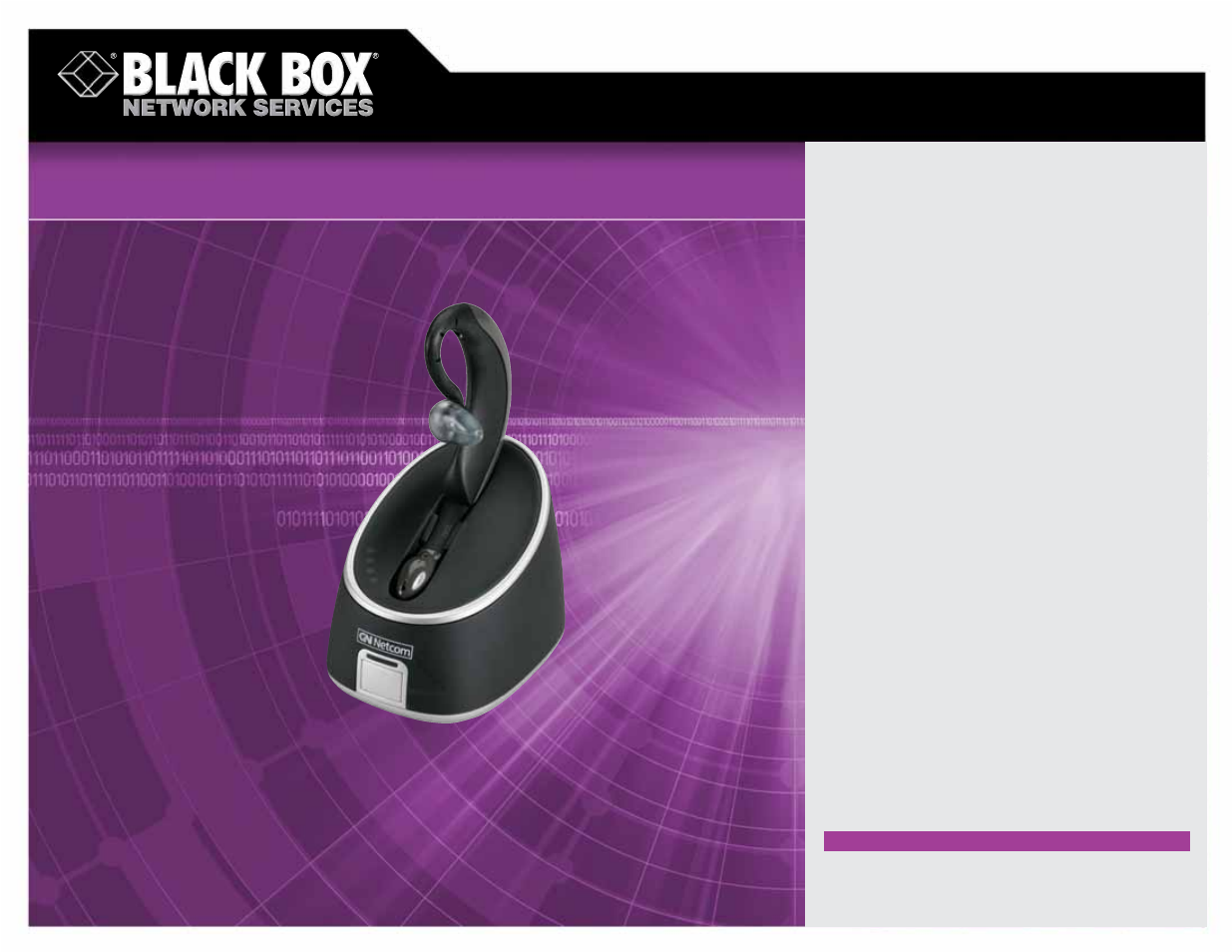 Black Box GN6210 User Manual | 1 page