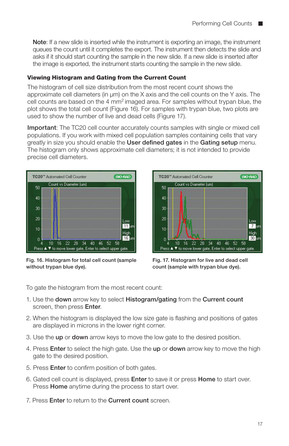 Bio-Rad TC20™ Automated Cell Counter User Manual | Page 23 / 34