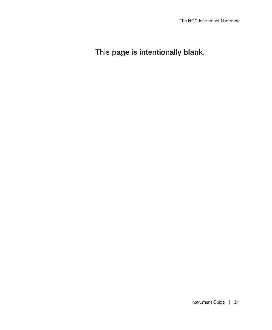 This page is intentionally blank | Bio-Rad ChromLab™ Software User Manual | Page 23 / 306