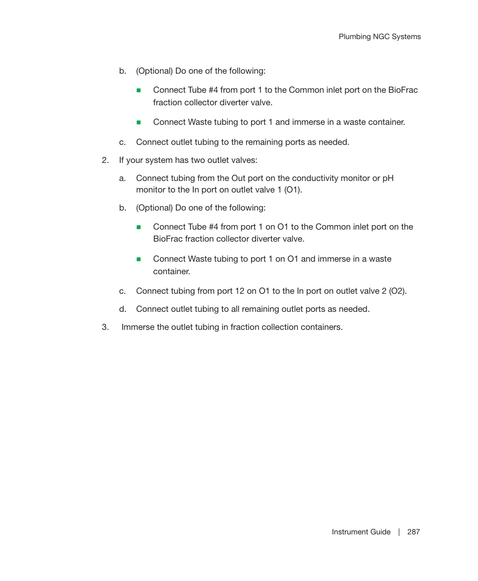Bio-Rad ChromLab™ Software User Manual | Page 289 / 306