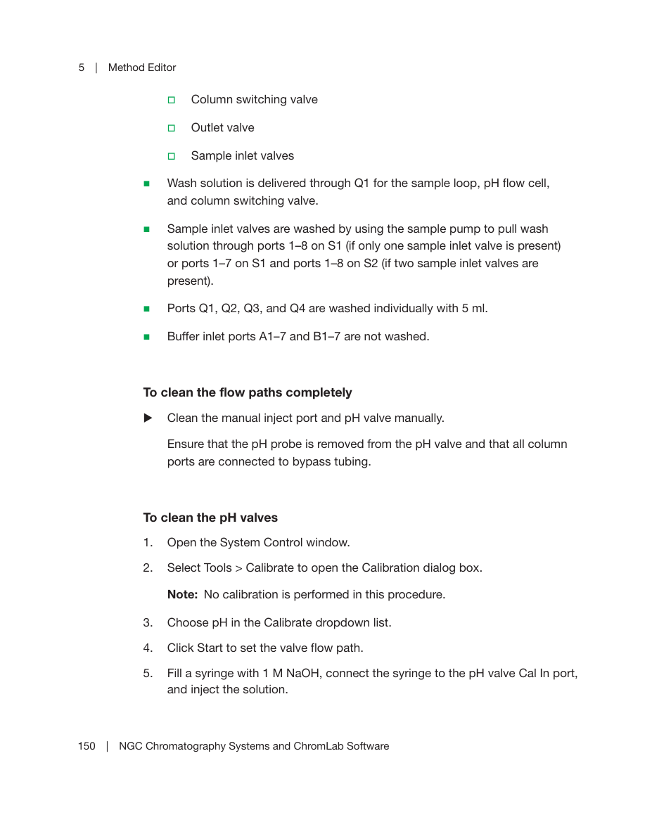 Bio-Rad ChromLab™ Software User Manual | Page 152 / 300