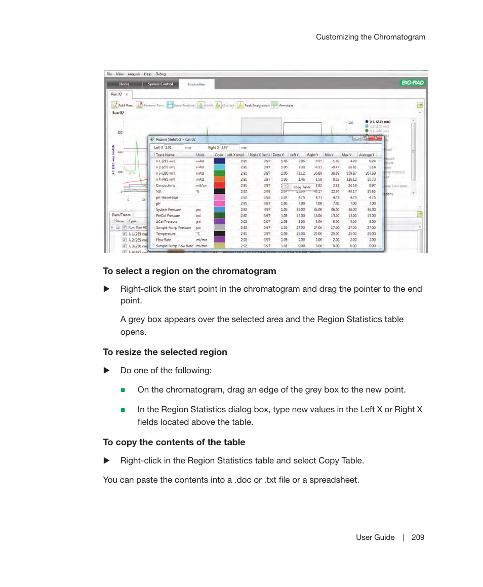 Bio-Rad ChromLab™ Software User Manual | Page 211 / 300