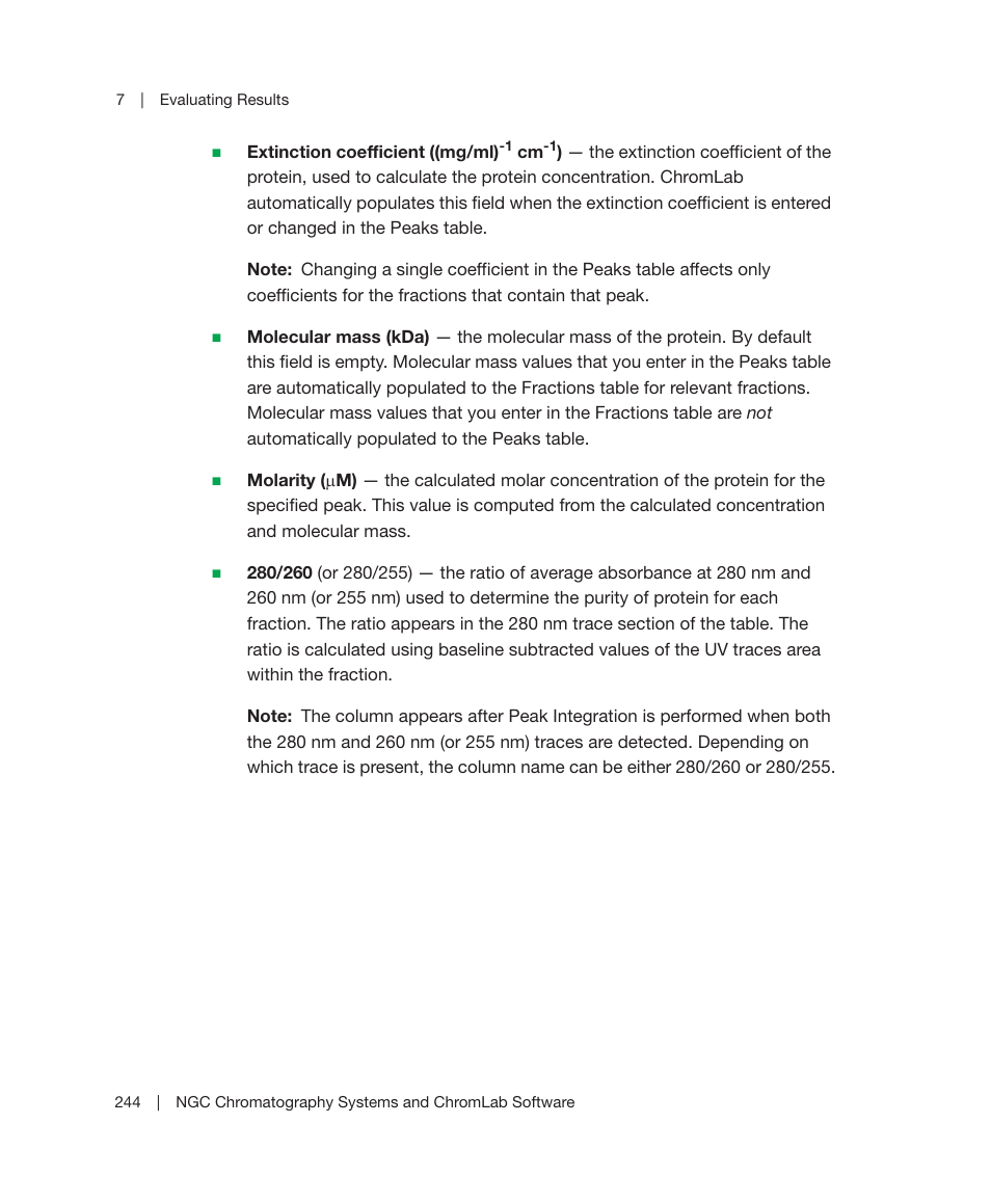 Bio-Rad ChromLab™ Software User Manual | Page 246 / 300