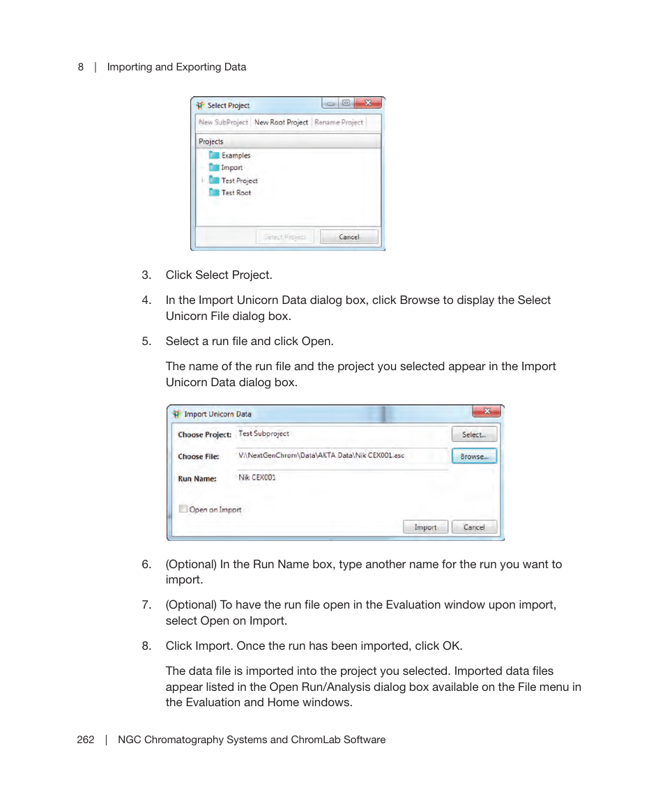 Bio-Rad ChromLab™ Software User Manual | Page 264 / 300