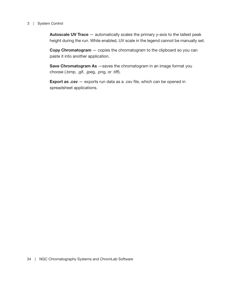 Bio-Rad ChromLab™ Software User Manual | Page 36 / 300