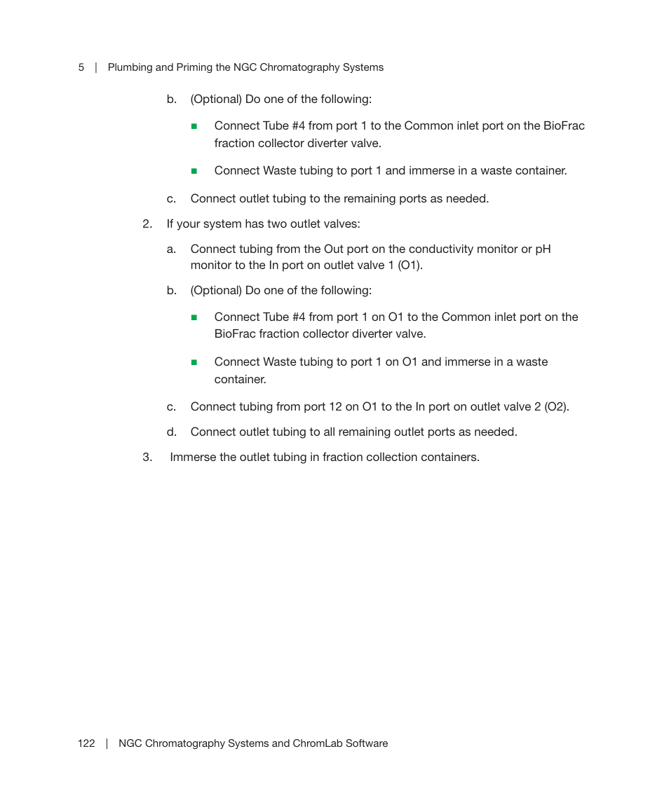 Bio-Rad ChromLab™ Software User Manual | Page 124 / 178