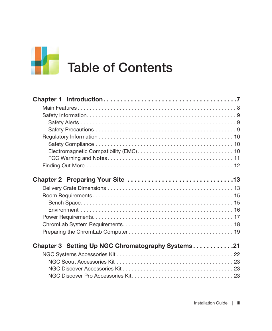 Bio-Rad ChromLab™ Software User Manual | Page 5 / 178