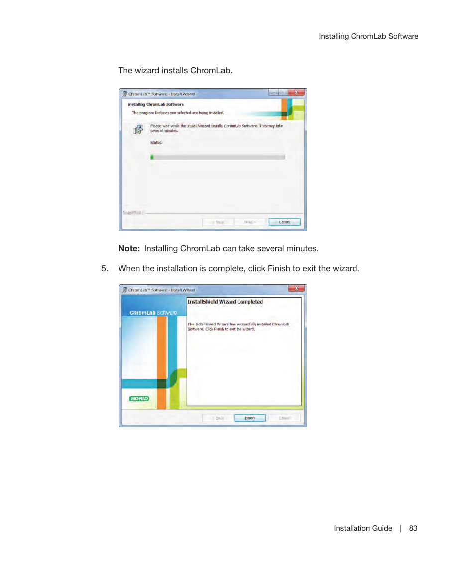 Bio-Rad ChromLab™ Software User Manual | Page 85 / 178