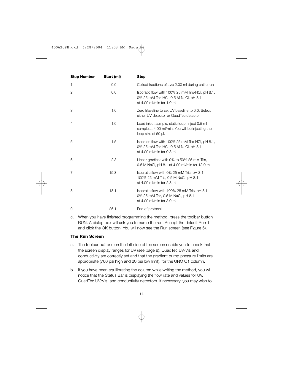 Bio-Rad BioLogic DuoFlow Pathfinder 80 System DuoFlow Chromatography System Starter Kit User Manual | Page 17 / 40