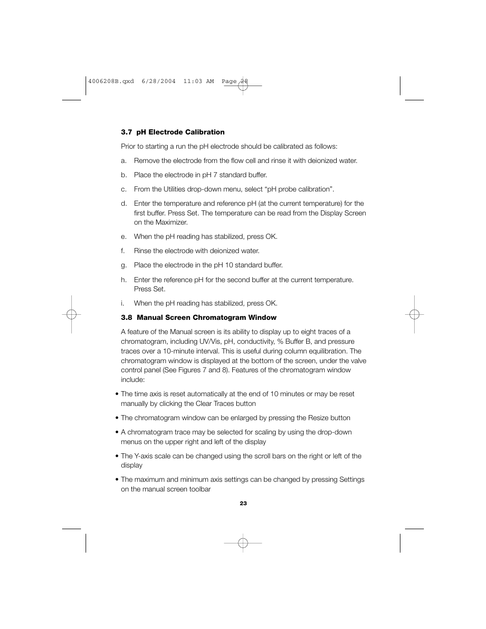 Bio-Rad BioLogic DuoFlow Pathfinder 80 System DuoFlow Chromatography System Starter Kit User Manual | Page 26 / 40