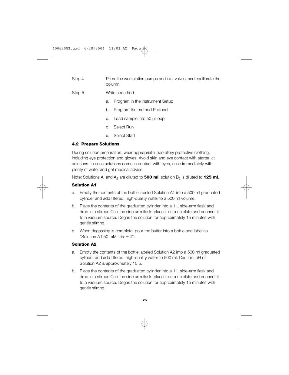 Bio-Rad BioLogic DuoFlow Pathfinder 80 System DuoFlow Chromatography System Starter Kit User Manual | Page 28 / 40