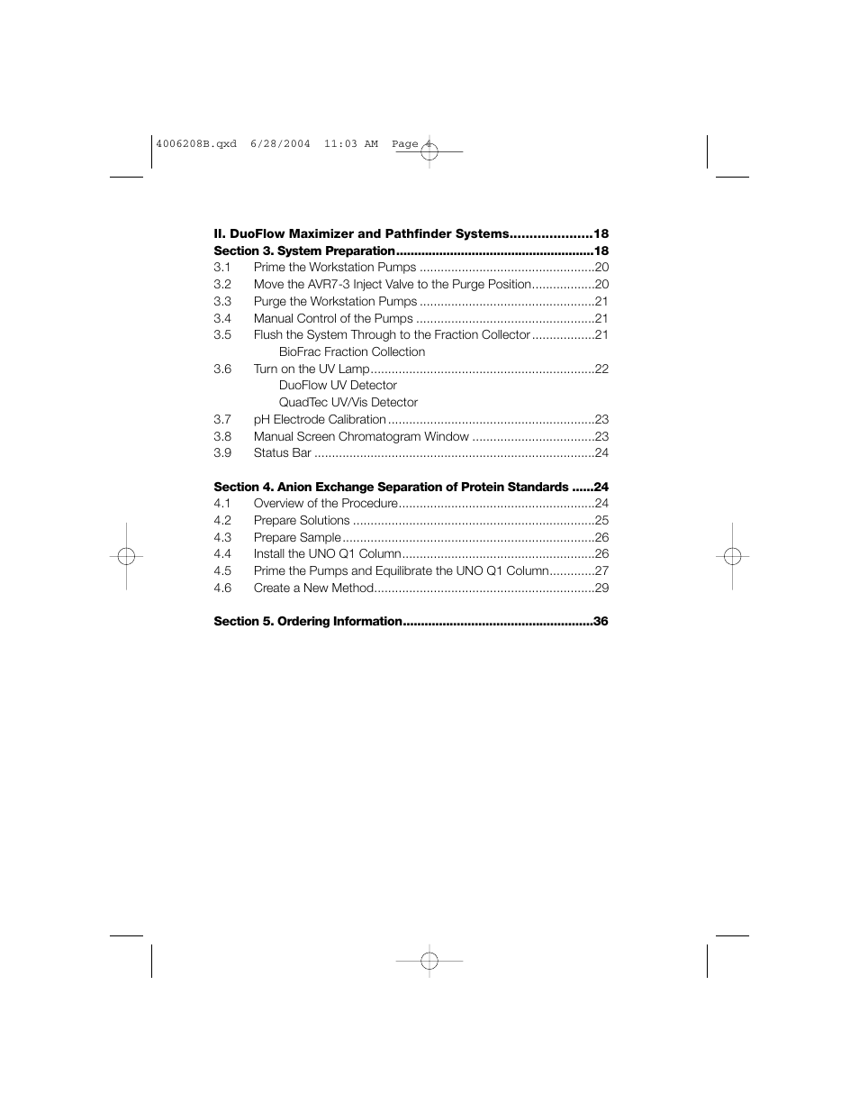 Bio-Rad BioLogic DuoFlow Pathfinder 80 System DuoFlow Chromatography System Starter Kit User Manual | Page 3 / 40
