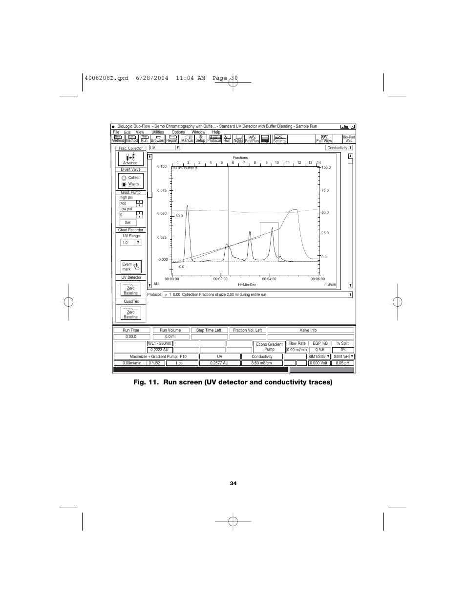 Bio-Rad BioLogic DuoFlow Pathfinder 80 System DuoFlow Chromatography System Starter Kit User Manual | Page 37 / 40