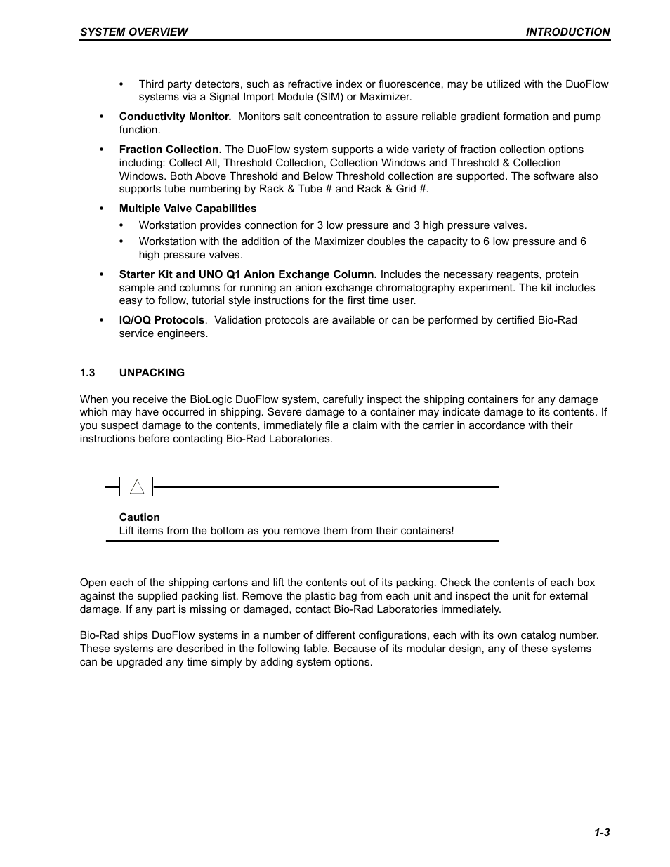 Bio-Rad BioLogic Signal Import Module (SIM) User Manual | Page 11 / 239