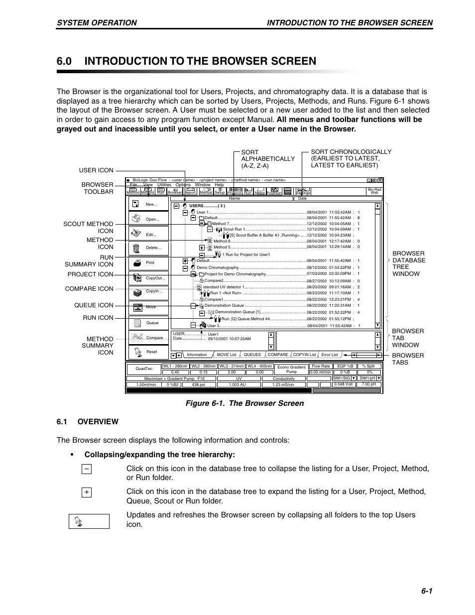 0 introduction to the browser screen | Bio-Rad BioLogic Signal Import Module (SIM) User Manual | Page 113 / 239