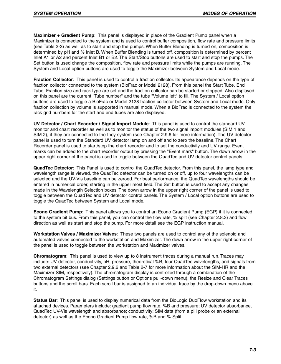 Bio-Rad BioLogic Signal Import Module (SIM) User Manual | Page 132 / 239