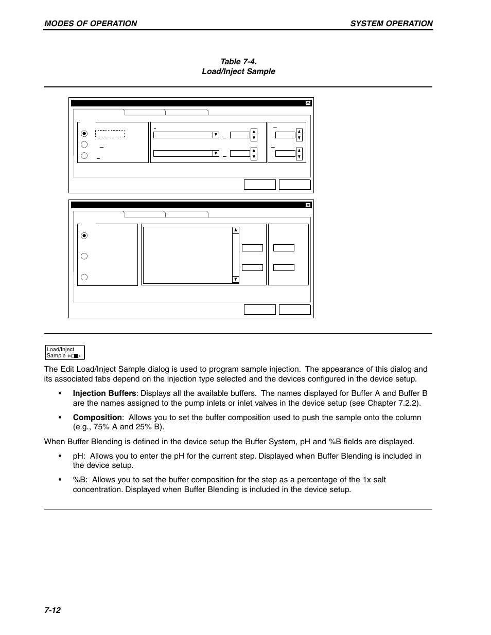 Modes of operation system operation 7-12 | Bio-Rad BioLogic Signal Import Module (SIM) User Manual | Page 141 / 239