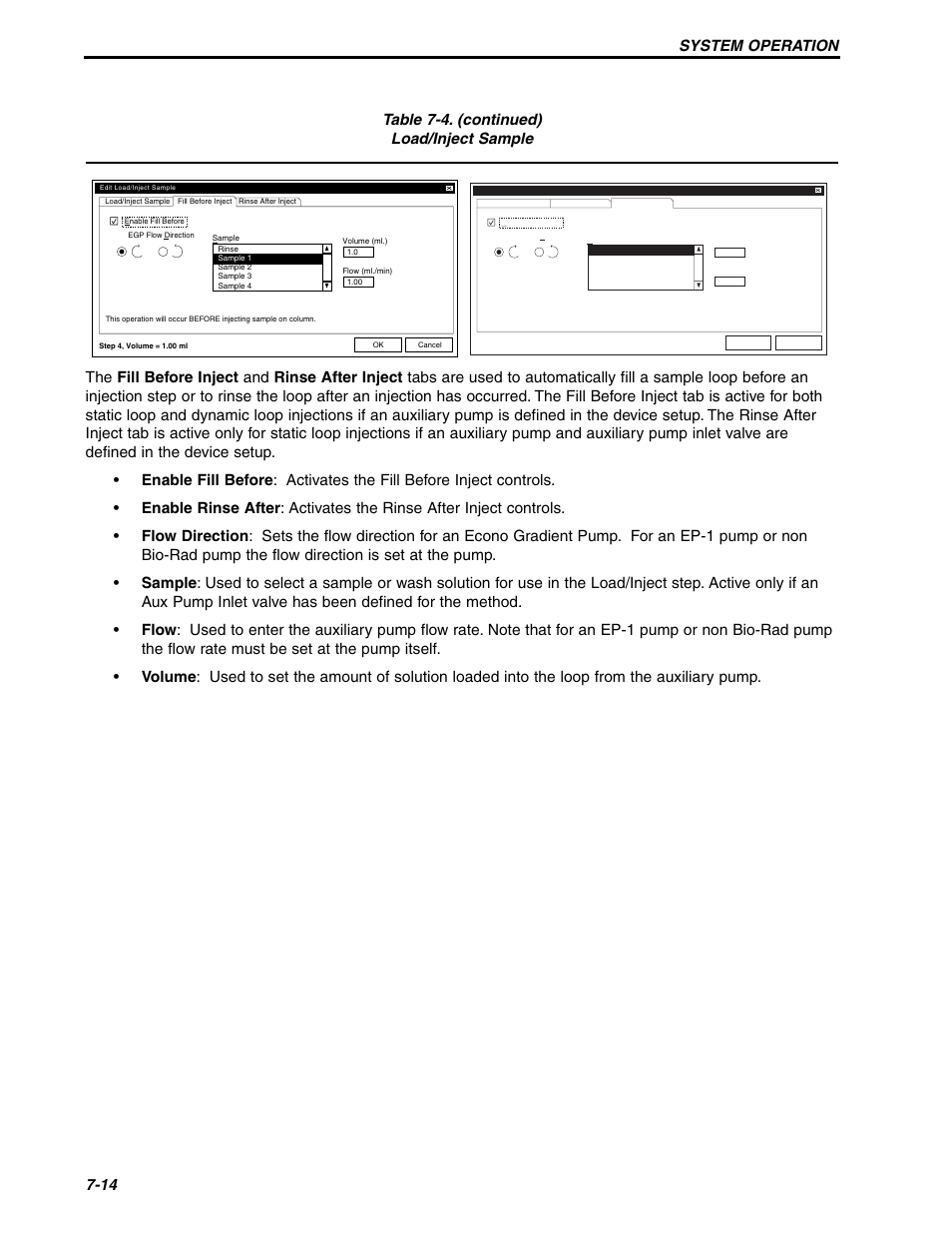 System operation 7-14 | Bio-Rad BioLogic Signal Import Module (SIM) User Manual | Page 143 / 239