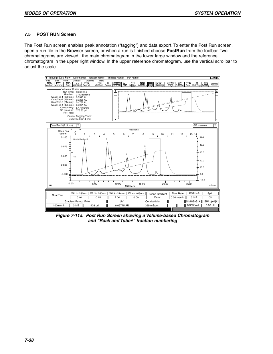Modes of operation system operation 7-38 | Bio-Rad BioLogic Signal Import Module (SIM) User Manual | Page 167 / 239