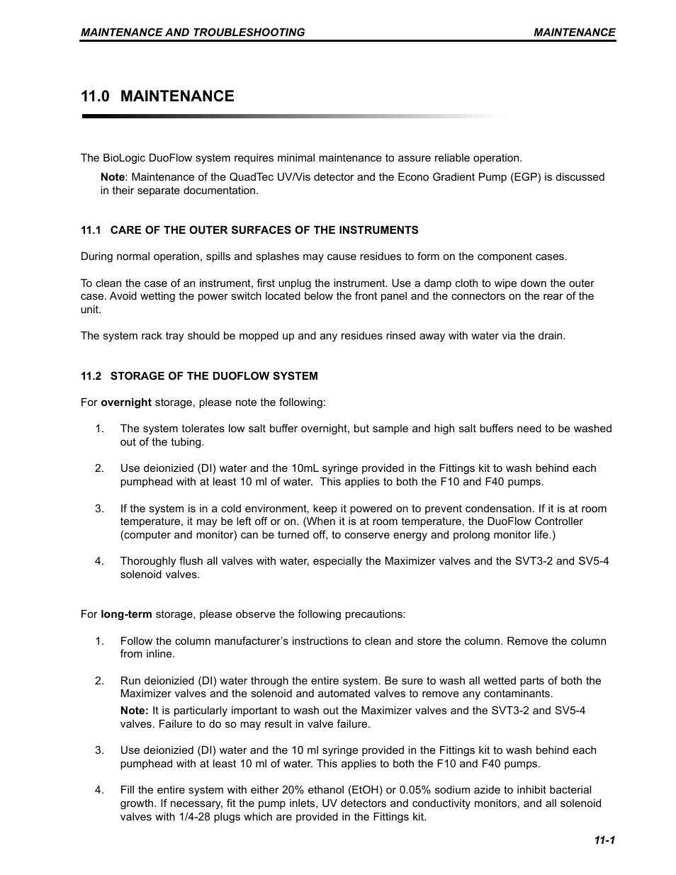 0 maintenance | Bio-Rad BioLogic Signal Import Module (SIM) User Manual | Page 194 / 239