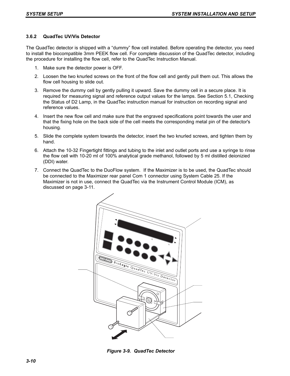 System setup system installation and setup 3-10 | Bio-Rad BioLogic Signal Import Module (SIM) User Manual | Page 82 / 239