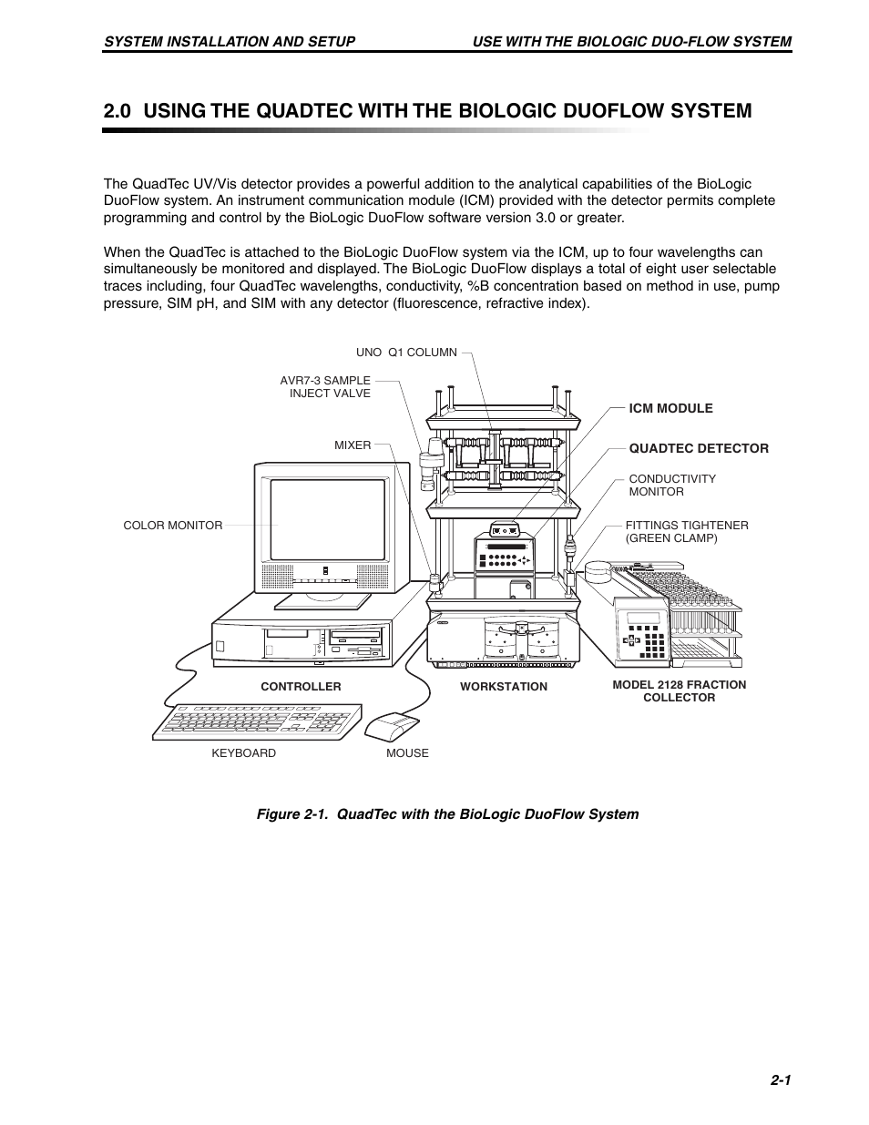Bio-Rad BioLogic QuadTec™ Detector and Components User Manual | Page 12 / 58
