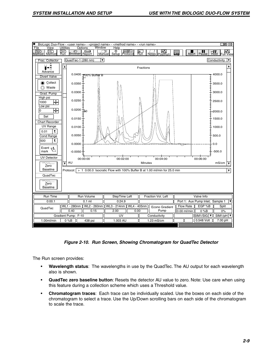 Bio-Rad BioLogic QuadTec™ Detector and Components User Manual | Page 20 / 58