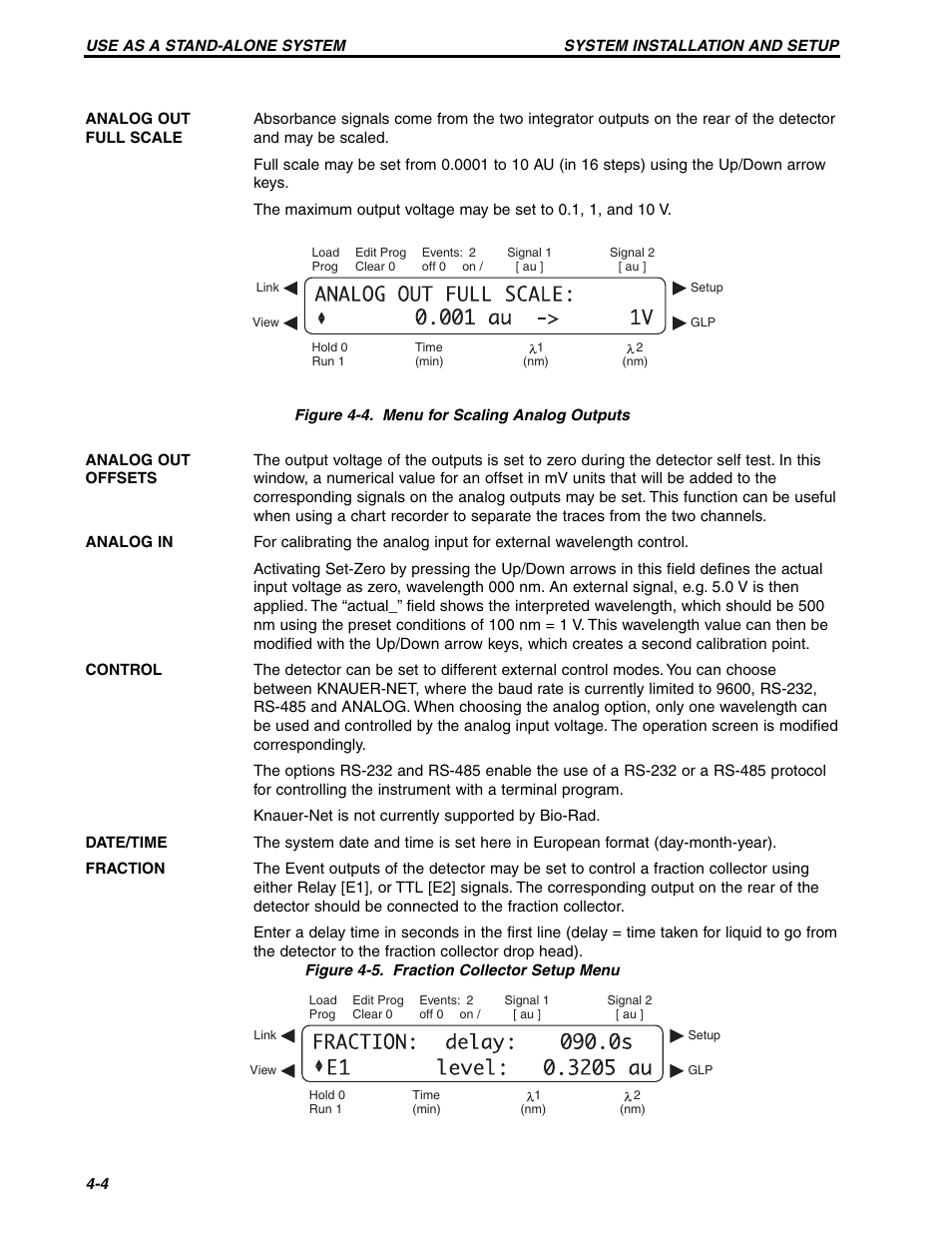 Bio-Rad BioLogic QuadTec™ Detector and Components User Manual | Page 31 / 58