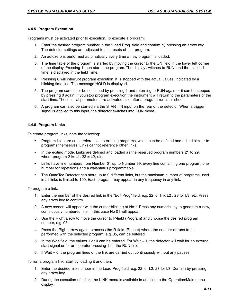 Bio-Rad BioLogic QuadTec™ Detector and Components User Manual | Page 38 / 58