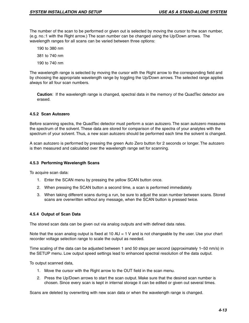 Bio-Rad BioLogic QuadTec™ Detector and Components User Manual | Page 40 / 58