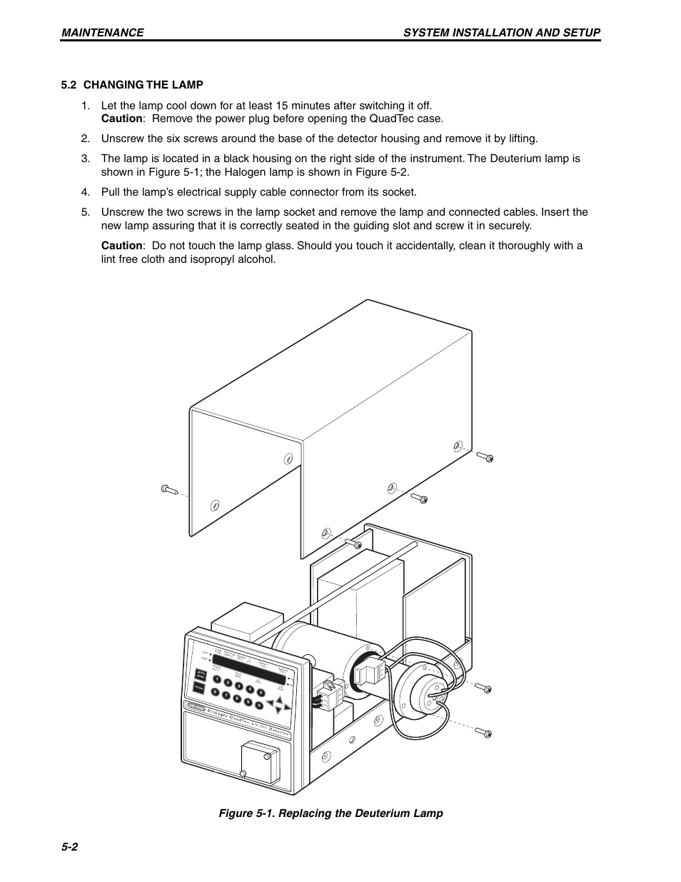 Bio-Rad BioLogic QuadTec™ Detector and Components User Manual | Page 45 / 58