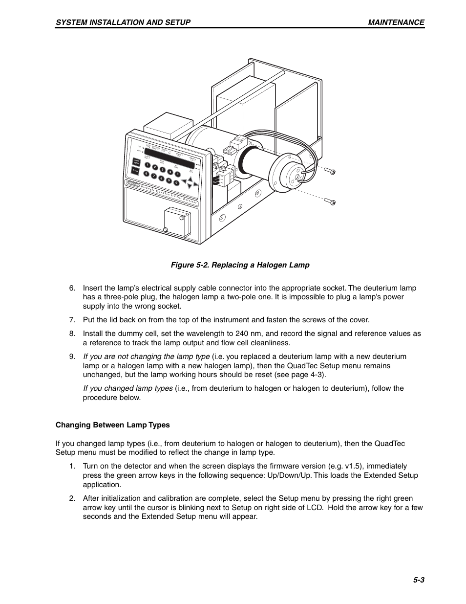 Bio-Rad BioLogic QuadTec™ Detector and Components User Manual | Page 46 / 58