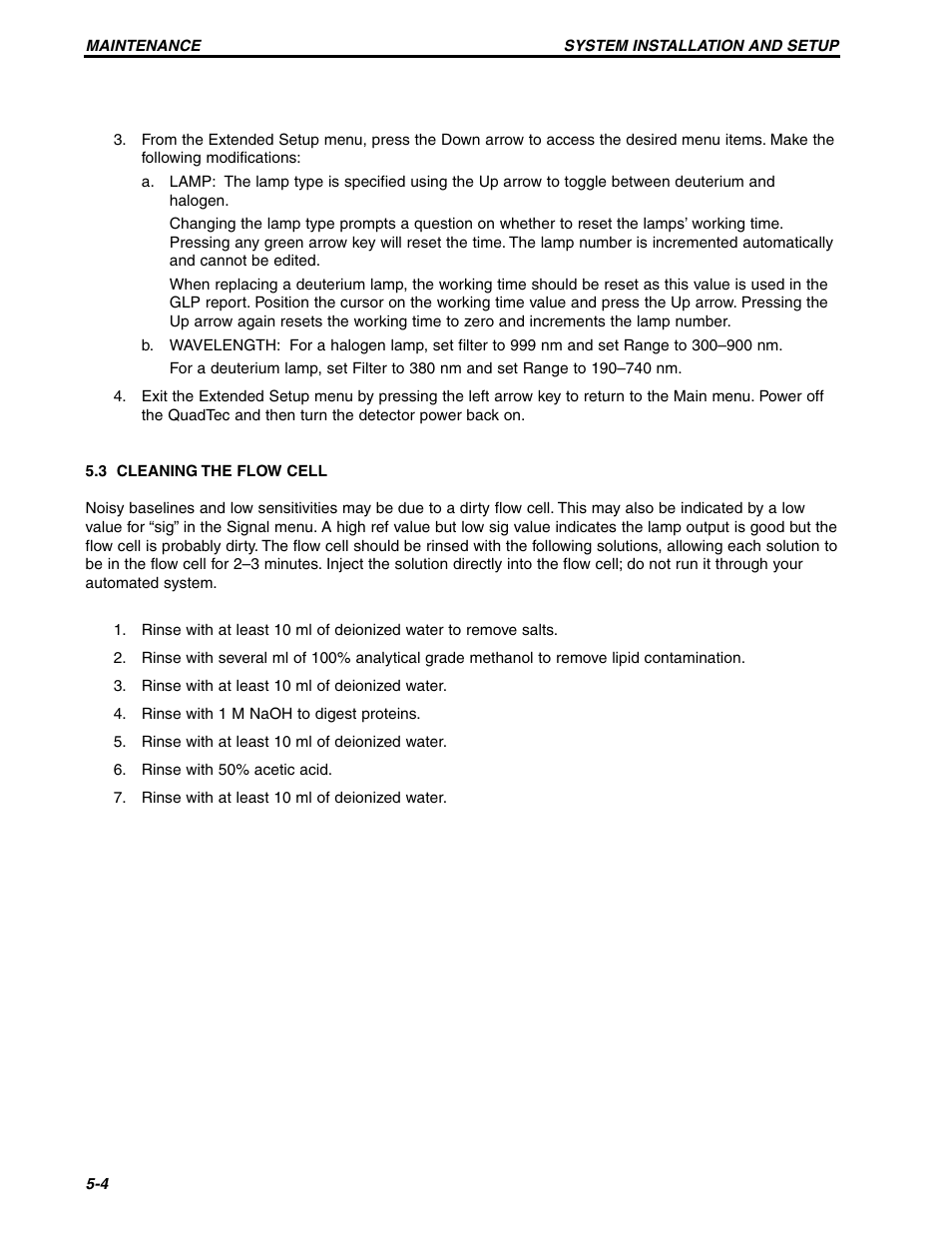 Bio-Rad BioLogic QuadTec™ Detector and Components User Manual | Page 47 / 58