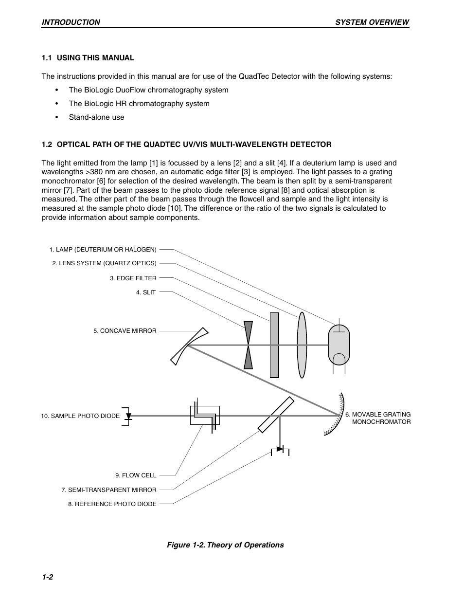 Bio-Rad BioLogic QuadTec™ Detector and Components User Manual | Page 7 / 58