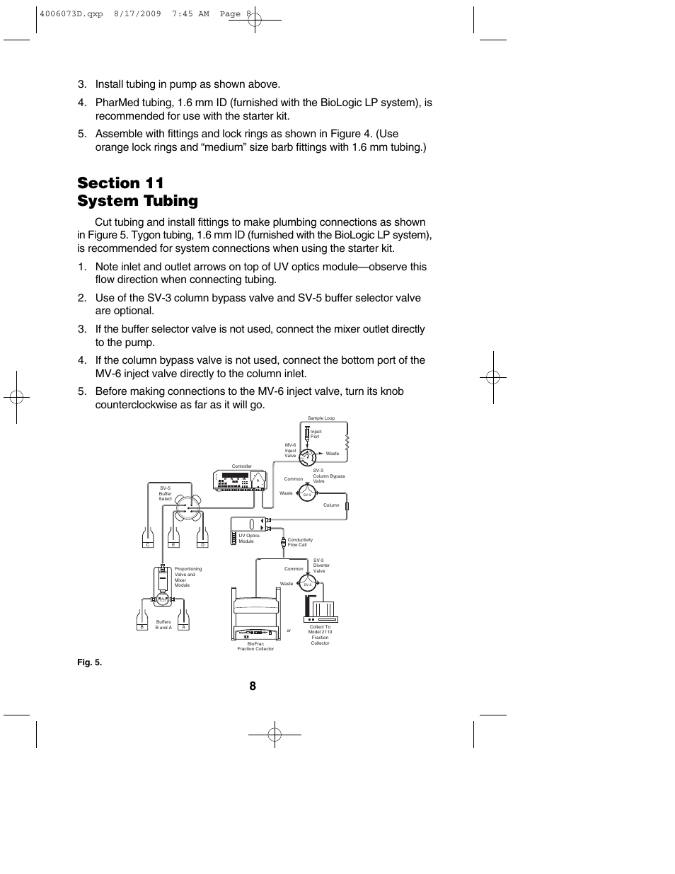 Bio-Rad BioLogic LP System User Manual | Page 12 / 28