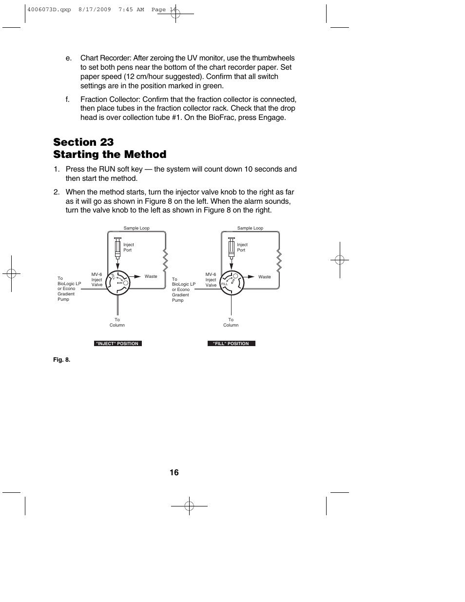 Bio-Rad BioLogic LP System User Manual | Page 20 / 28