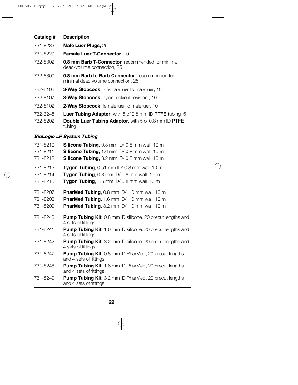 Bio-Rad BioLogic LP System User Manual | Page 26 / 28