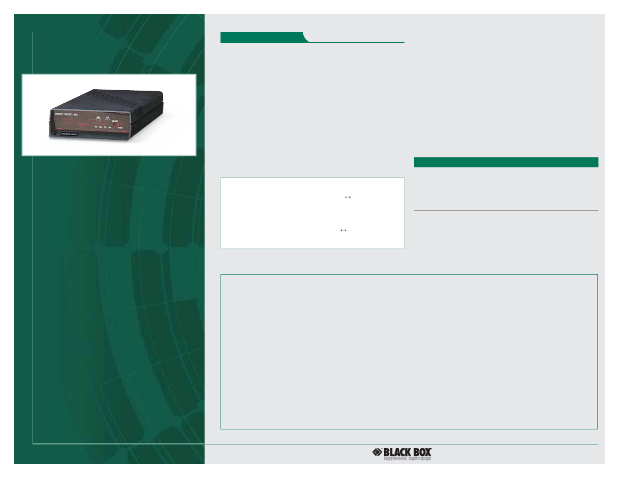 3 of 3, Tech specs, Additional equipment you may need | Black Box 485 User Manual | Page 3 / 3