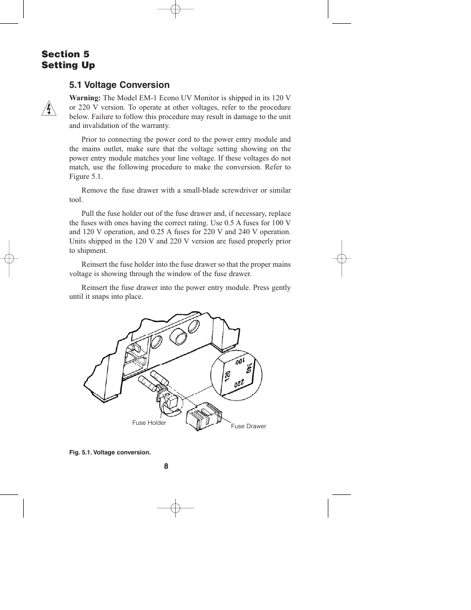 Bio-Rad Model EM-1 Econo™ UV Monitor User Manual | Page 11 / 23
