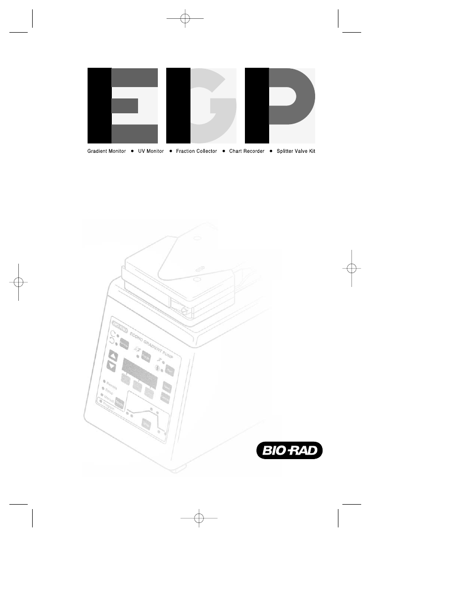 Bio-Rad Econo Gradient Pump Kits User Manual | 51 pages