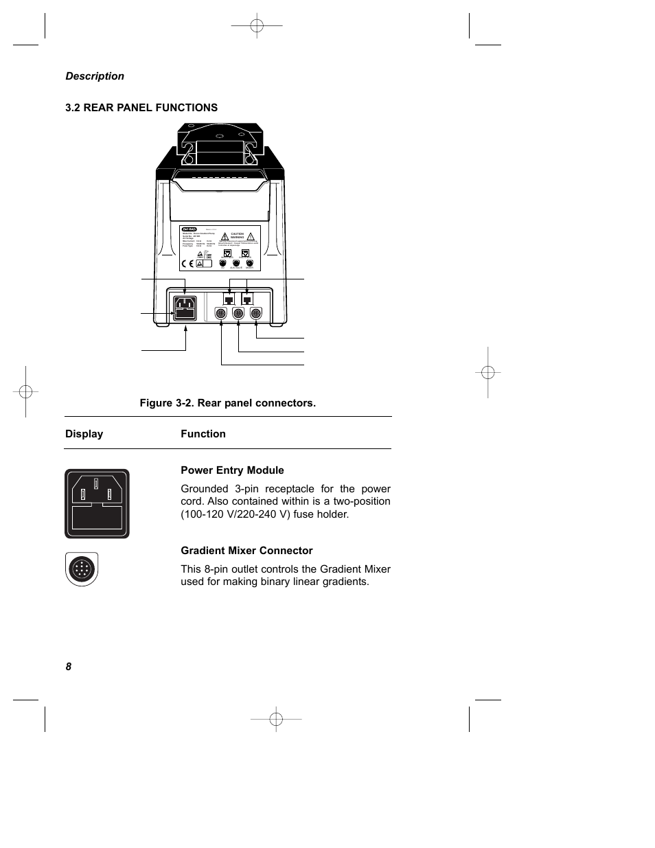 Power switch (located under the unit) | Bio-Rad Econo Gradient Pump Kits User Manual | Page 12 / 51