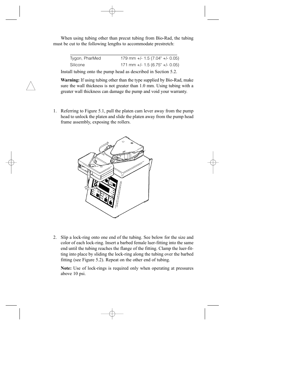 Bio-Rad Model EP-1 Econo Pump User Manual | Page 12 / 27