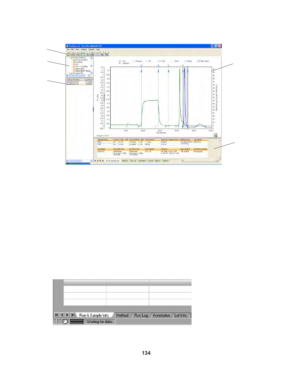 3 transferring data to profinia software | Bio-Rad Profinia™ Protein Purification Instrument User Manual | Page 141 / 224