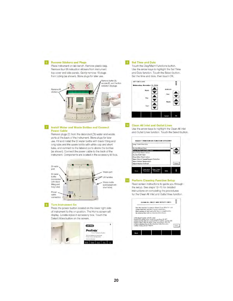 Bio-Rad Profinia™ Protein Purification Instrument User Manual | Page 27 / 224